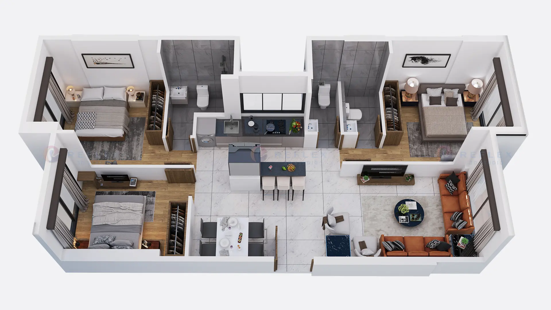 3D Floor Plan Services in USA